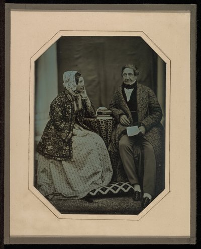 Jean-Gabriel and Anne-Charlotte-Adélaïde Eynard by Jean Gabriel Eynard